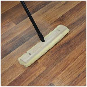 Manche de balai en fibre de verre Boardwalk 636, diamètre 1 pouce. Fil en nylon noir de 60 pouces de long avec extrémité filetée pour le nettoyage domestique - Product Image 1