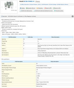 Filtro de aire combinado + regulador + lubricador de aire Smc, de Japón, con filtro de aire - Product Image 2
