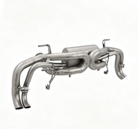Sistema de Escape Catback RVE para Audi R8 V10 5.2L, Tubos Rectos de Acero Inoxidable sin Válvulas, Nuevo Diseño de Doble X-Pipe, Piezas de Rendimiento Automotriz