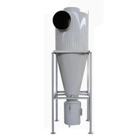 Nouveau dépoussiéreur industriel à double cyclone pour le séparateur de concasseur de matières premières de ciment de fonderie du bois-pour les opérations de scie