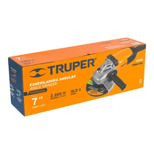 Master con 2 unità smerigliatrice angolare 7 ', 2200W, Truper PRO - Product Image 4