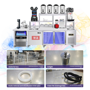 Equipo para Té con Leche, Set de Máquina para Té de Burbujas, Equipo para Tienda de Té con Leche, Mesa de Trabajo, Barra de Té de Burbujas, Equipo para Tienda de Té Boba - Product Image 4