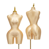 Mannequin BBL Courbé de Mariée Brésilienne pour Femme Demi-Corps Fille Sexy Grande Taille Poitrine et Fessier Ajustable en Hauteur