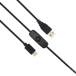 Cable de carga USB tipo C 5V 3A para <span class=keywords><strong>Raspberry</strong></span> <span class=keywords><strong>Pi</strong></span> <span class=keywords><strong>4</strong></span> Cable de alimentación con interruptor de encendido/apagado para computadora RPI <span class=keywords><strong>4</strong></span> Modelo B RPI 4B - Product Image 4
