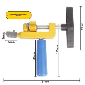 Taşınabilir endüstriyel sınıf manuel el karo sınır kesici cam kesici aracı iki-in-one entegre bıçak kiremit açacağı kolay - Product Image 4