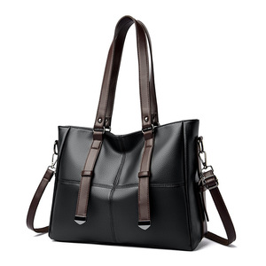 <b>Large</b> Capacity <b>Shoulder</b> <b>Bag</b> Women Pure Color Designer Women <b>Bags</b> High Quality Handbags Woman <b>Bags</b> Luxury - Product Image 1