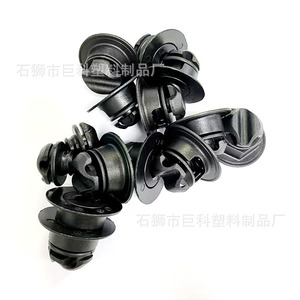 Magnetic Buckles For Bags Shoes Clothing 3Cm Black Plastic Bag Lock <b>Fasteners</b> - Product Image 4