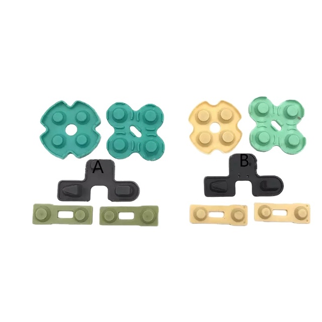 2025S Replacement Wired Conductive Silicone D Pads Button for PS2 Controller Repair Part Game Accessories