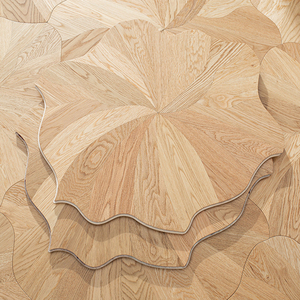 Suelo de Parquet de Madera Dura de Nogal Negro Multicapa de 16 mm, Resistente al Agua, Resistente al Desgaste, Acabado Brillante, Grado AB, con Certificación CE, para Hogar y Bar - Product Image 1