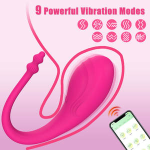 Vente en gros Culotte vibrante stimulante pour le point <span class=keywords><strong>G</strong></span> pour femme avec télécommande Jouet sexuel Vibrateur vaginal à distance - Product Image 6