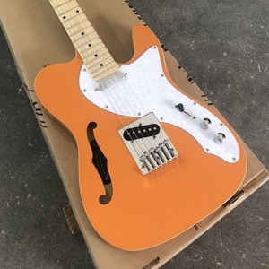 Guitarra Eléctrica de Alta Gama con Cuerpo de Caoba y Diseño de Orificios en Forma de F, Guitarra Profesional para un Uso Premium y Elegante - Product Image 3