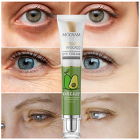 Crème pour les yeux au rétinol avec caféine et acide hyaluronique pour les cernes, les rides et les poches sous les yeux