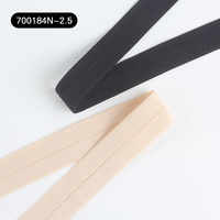 Biais de bordure en nylon, bande élastique pliable, garniture de couture, accessoires vestimentaires