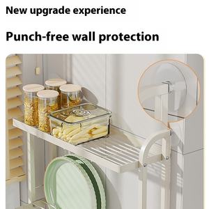 Escurridor de Platos para Fregadero, Organizador de Artículos de Cocina, Borde <span class=keywords><strong>Estrecho</strong></span>, Instalación con Ventosas Sin Taladro - Product Image 3