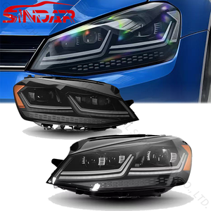 Sindar tự động đèn pha lắp ráp tự động sửa đổi mới dẫn đầu đèn phù hợp cho Volkswagen <span class=keywords><strong>Golf</strong></span> <span class=keywords><strong>7</strong></span> MK7 GTI 2012 2020 12-20 bán buôn - Product Image 1