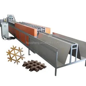 Making Suspended Grilyato Ceiling Solutions Roll Forming Machine Triangle Decoration Grilyato Ceiling Production Line