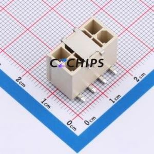 DLL-5569-8ABZ Wire-to-Board Pin Header SMD,P=4.2mm Connector 2x4P 4.2mm Vertical Mount 8P - Product Image 1