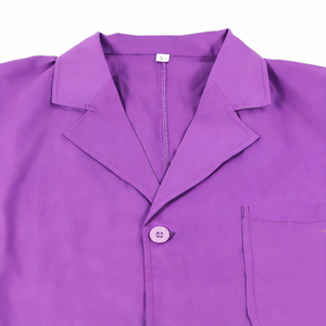 Blouse de laboratoire en coton 115 g/m², blouse médicale multicolore, uniforme d'hôpital personnalisé, logo privé, uniforme de médecin OEM, 120 options de couleurs - Product Image 3