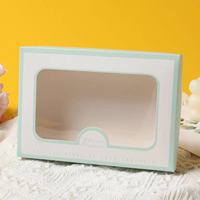 Carton pliable personnalisé Boîtes pour tablettes de chocolat de Dubaï Boîte d'emballage imprimée pour barre de chocolat de Dubaï avec fenêtre