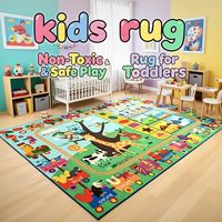 Tapis de jeu pliable pour enfants, tapis non toxique pour enfants, tapis de sol personnalisés pour chambre à coucher, salon, salle de classe, fournisseur de jeux pour enfants