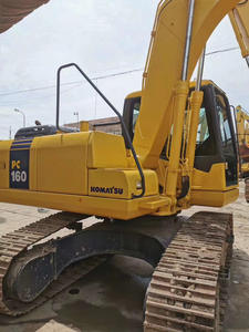 Komatsu PC160 Excavadora sobre orugas usada 12Ton Excavadora japonesa original Komatsu PC120 pc128 pc130 pc138 pc160 - Product Image 3