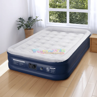 Matelas Gonflable Imperméable Pliable pour Camping Extérieur avec Gonflage Automatique