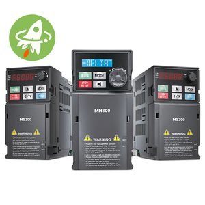 Variateur de Fréquence VFD MS300 MH300 4kW 5.<span class=keywords><strong>5kW</strong></span> 7.<span class=keywords><strong>5kW</strong></span> 11kW 15kW 18.<span class=keywords><strong>5kW</strong></span> 220V 380V, Convertisseur de Fréquence pour Pompe à Eau, Entraînement de Moteur Monophasé et Triphasé - Product Image 1