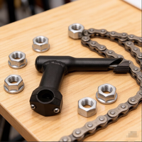 Pièces de vélo en gros : Tige de potence de vélo en alliage d'aluminium usinée CNC
