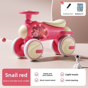 Andador de Aprendizaje Universal de Plástico con Cuatro Ruedas <span class=keywords><strong>MAIKA</strong></span> BEAR para Bebés de 1 a 3 Años, Juguete de Empuje con Capacidad de Carga de 15 kg - Product Image 2