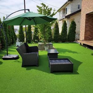 Thảm cỏ nhân tạo bền cho trang trí sân vườn ngoài trời 30mm-40mm Chiều cao cọc cho sân bóng đá hoặc cỏ nhân tạo - Product Image 6