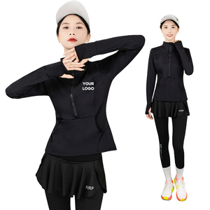 Sudadera con capucha para correr con protección UV que ofrece beneficios de ajuste delgado y secado rápido hechos a medida para mujeres que aman el fitness - Product Image 6