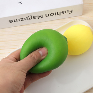 Juguete de limón para apretar, juguete de simulación para aliviar el estrés, juguete de apretar con sensación de barro, nuevos juguetes exóticos al por mayor - Product Image 2