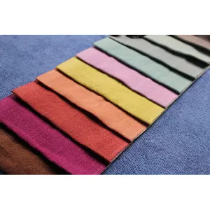 100% natural dyed linen home textile fabric