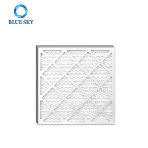 Giá Xuất Xưởng 12X20X1 14X14X1 20X20X1 <span class=keywords><strong>MERV</strong></span> 8 11 13 14 16 F6 F7 Bộ Lọc Không Khí Lò Xoay Chiều Xếp Li Cho Hệ Thống HVAC - Product Image 2