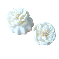 Recharge d'huile essentielle de 8cm de diamètre Diffuseur de fleurs de roseau Sola Fleurs Parfum fait à la main Sola Wood Flower