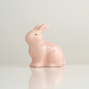 Articles de décoration d'intérieur mignons, adorable décor de lapin de Pâques pour l'intérieur de la maison, décorations d'animaux pour la maison - Product Image 5