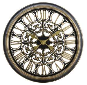 24インチ大型レトロ高級壁掛け時計アートエレガントスタイル市庁舎教会会議ホール学校オフィスリビングルーム装飾 - Product Image 1