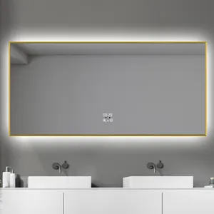 Funky Inteligente Pendurado Na Parede De Espelho de Luz Espelho Do Banheiro LEVOU