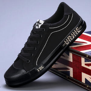 Factory Wholesale Custom logo Classic Vulcanized <b>slip</b> <b>on</b> Casual <b>Walking</b> Trendy <b>Men</b> Canvas <b>Shoes</b> - Product Image 5