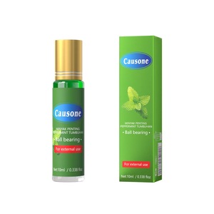 Huile rafraîchissante à la menthe poivrée en roll-on : Apaise la peau, rafraîchit l'esprit, prévient les piqûres d'insectes, soulage les démangeaisons, les maux de tête et le mal des transports. - Product Image 2