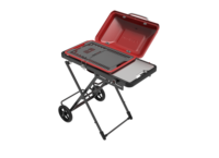 Barbecue au gaz portable réglable en acier de style coréen moderne personnalisé avec plaque de cuisson pour utilisation en extérieur dans le jardin