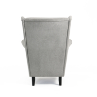 Nordic Modern Lounge Weichflügel-Sofa Sessel einfaches Wohnzimmer-Möbel Luxus hoher Rücken Akzent Stühle