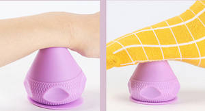 Alat Pijat Kaki Akupuntur Silikon Kelas Medis, Alat Pijat Kerucut Pijat Dinding Bola Sedang - Product Image 4