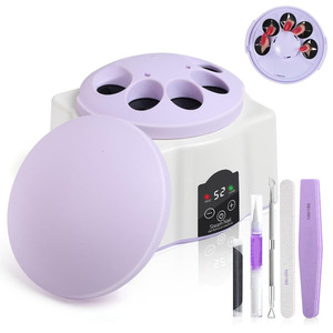 Máquina Eléctrica de Vapor para Uñas, Calentador de Manicura y Pedicura con Luz LED, Secador de Uñas de 5 Dedos, Uso en Salón y Hogar - Product Image 2