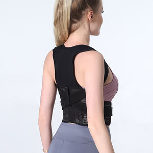 Sabuk korektor postur dapat diatur, pengikat pendukung tulang selangka depan terbaik, penopang punggung - Product Image 1