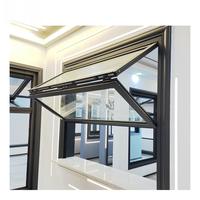 Ventana Plegable Motorizada de Aluminio para Exterior, Resistente a Huracanes, Ventana de Cocina, Venta al Por Mayor de Fábrica