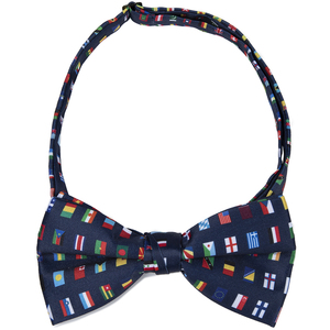 批发或定制全球灵感各国国旗男士领带国际国旗礼品领带国旗领带 - Product Image 3