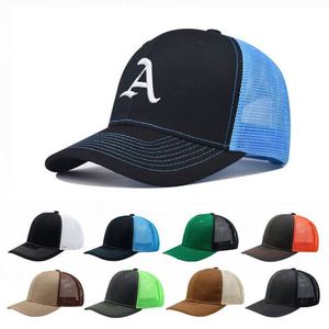 หมวกเปล่าขายส่งจำนวนมาก ปักลาย 3 มิติ โลโก้สั่งทำ หมวกตาข่าย Richardson 112 แบบ Trucker - Product Image 1