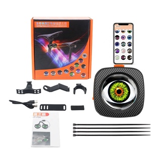 La mejor luz trasera inteligente controlada por aplicación Devil Eyes-82 modos lámpara trasera Led impermeable para bicicleta eléctrica/scooter/motocicleta con control remoto - Product Image 2