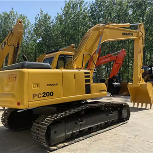 รถขุด PC200 Komatsu เครื่องขุด PC200-6 PC200-7 PC200-8เวลาทำงานต่ำมีในสต็อก - Product Image 1